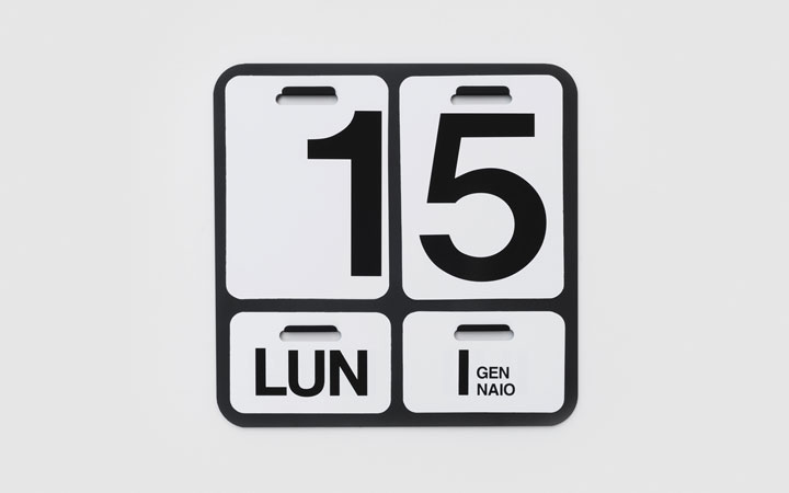 Formosa Perpetual Wall Calendar by Danese Artemide Accessories